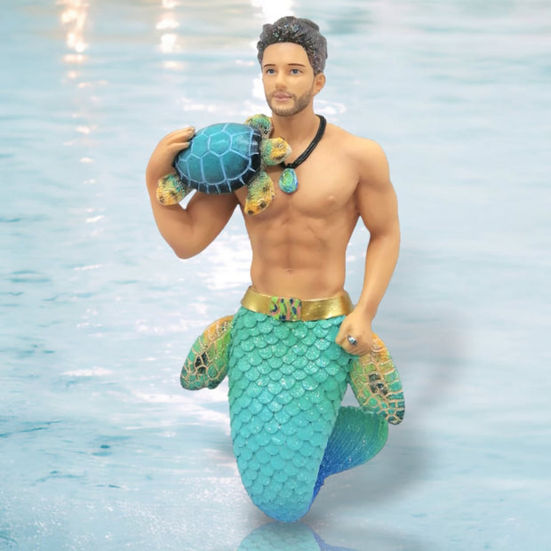 December Diamonds Merman Ornament - Turtle Time