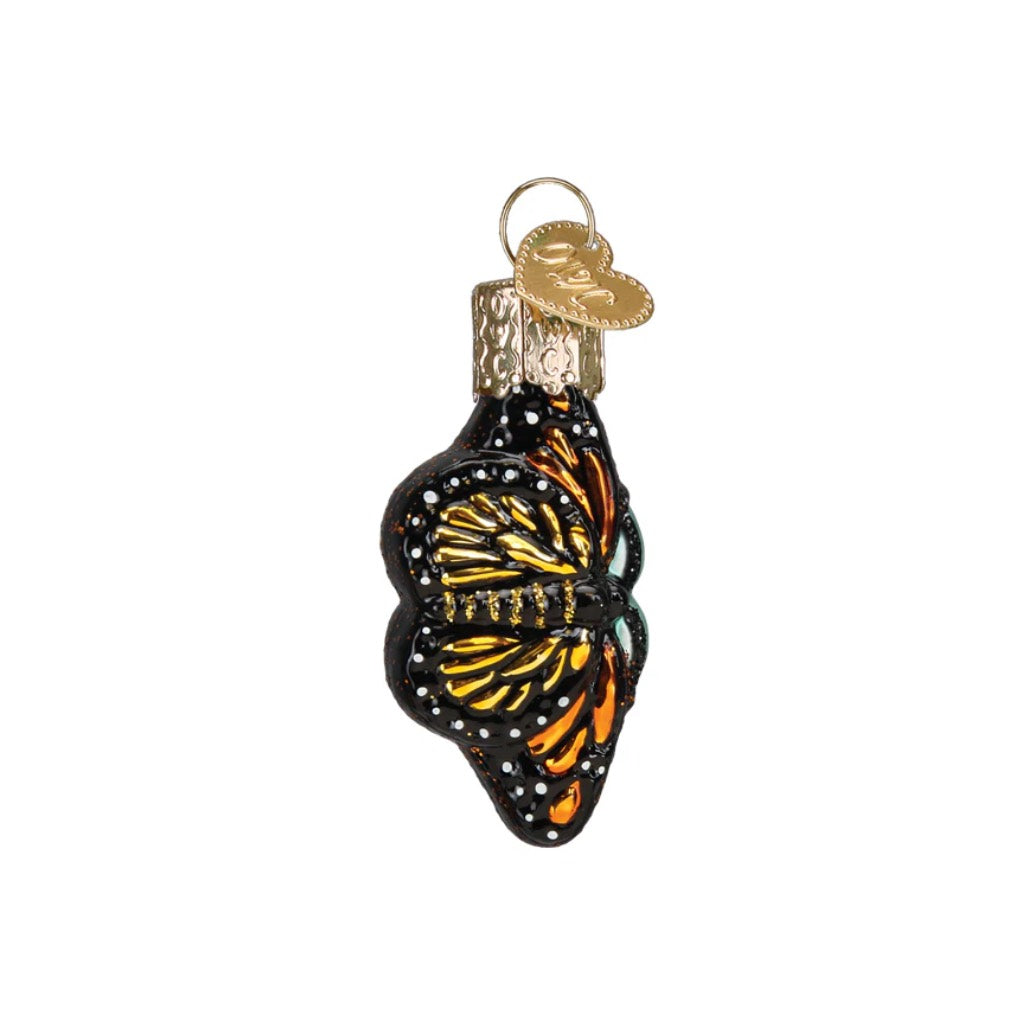 Old World Christmas Mini Monarch Butterfly Ornament - Thumbnail 4