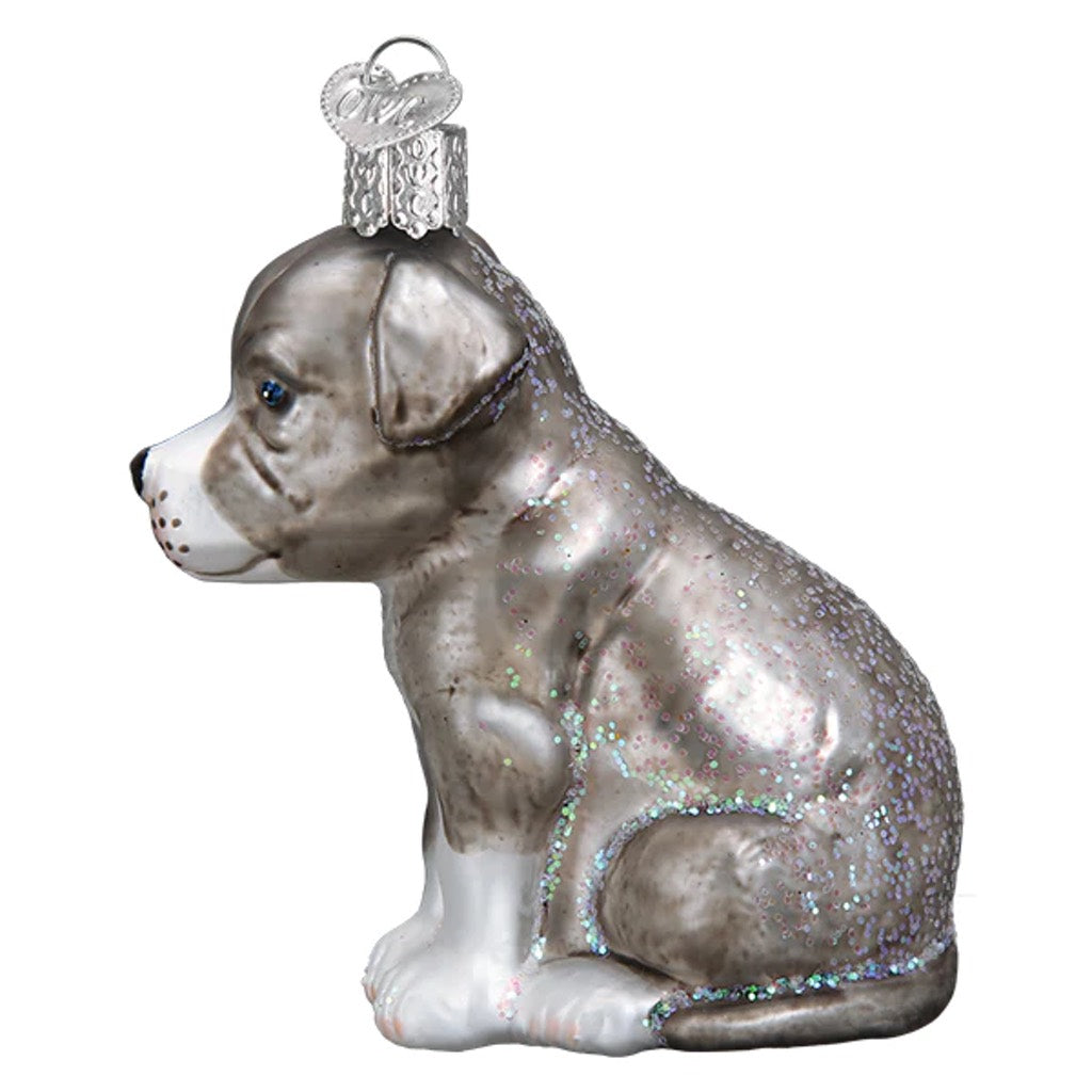 Pitbull Pup Ornament - Thumbnail 3