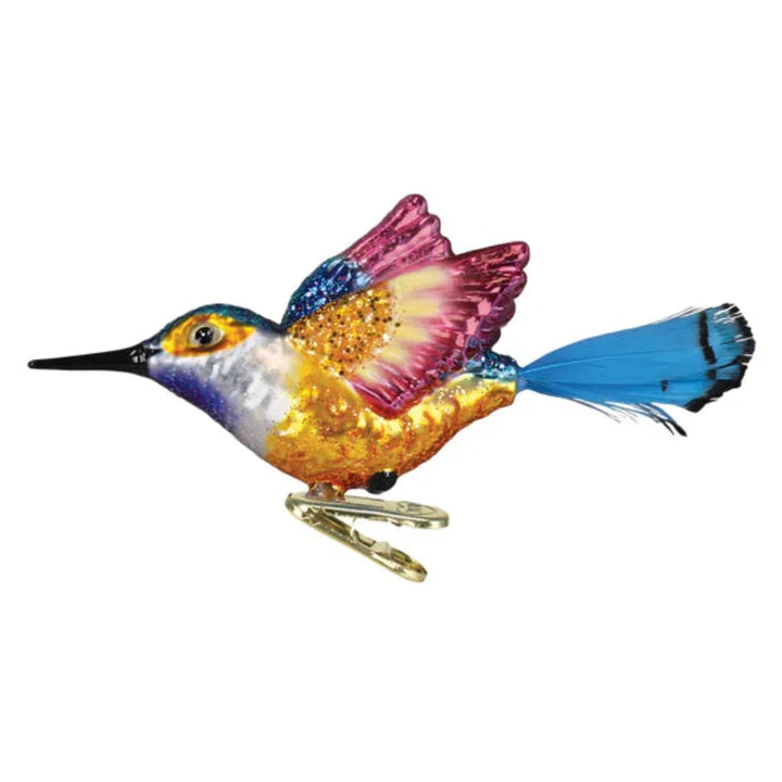 Old World Christmas Vibrant Hummingbird Ornament