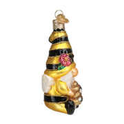 Old World Christmas Bee Happy Gnome Ornament
