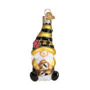 Old World Christmas Bee Happy Gnome Ornament