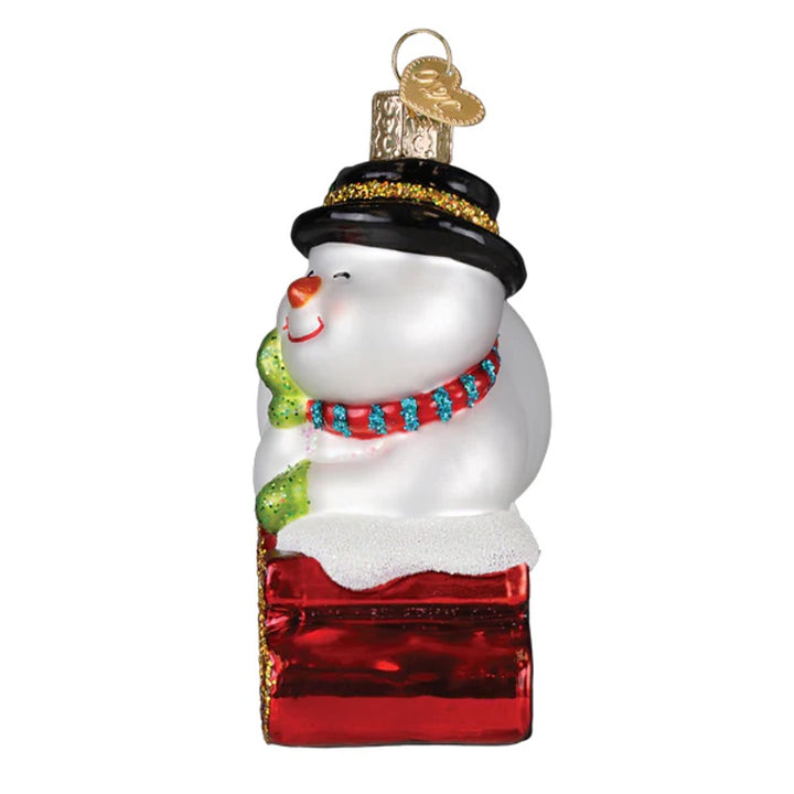 Old World Christmas 2025 Snowman Dated Ornament