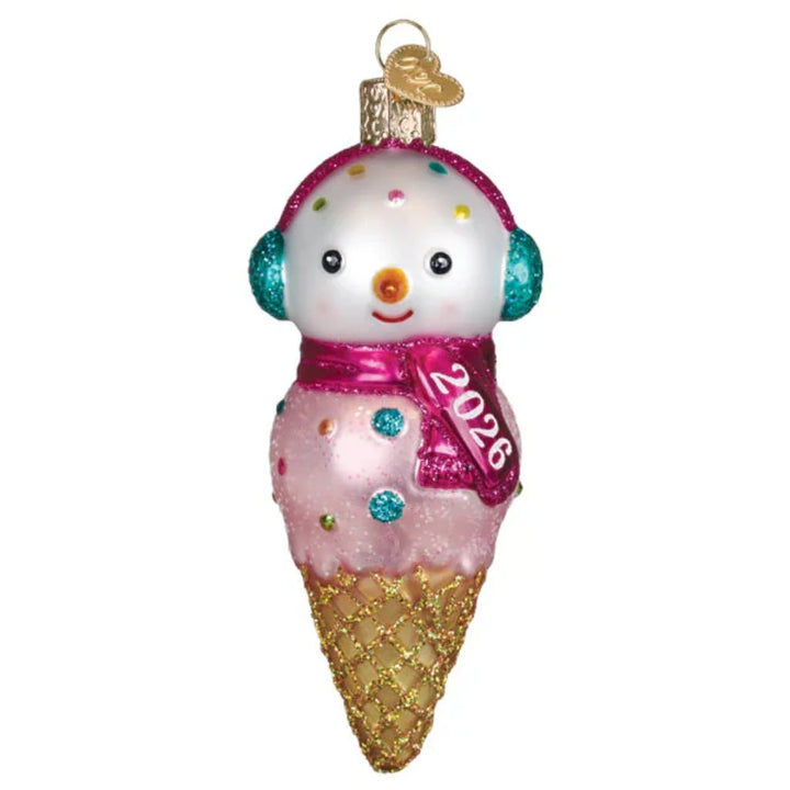 Old World Christmas 2026 Snowman Dated Ornament
