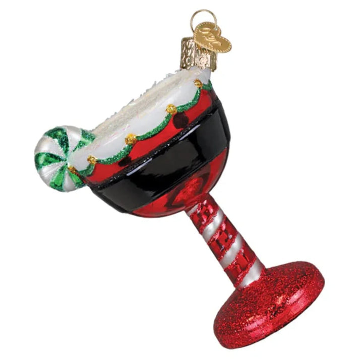 Old World Christmas Santa Cocktail Ornament