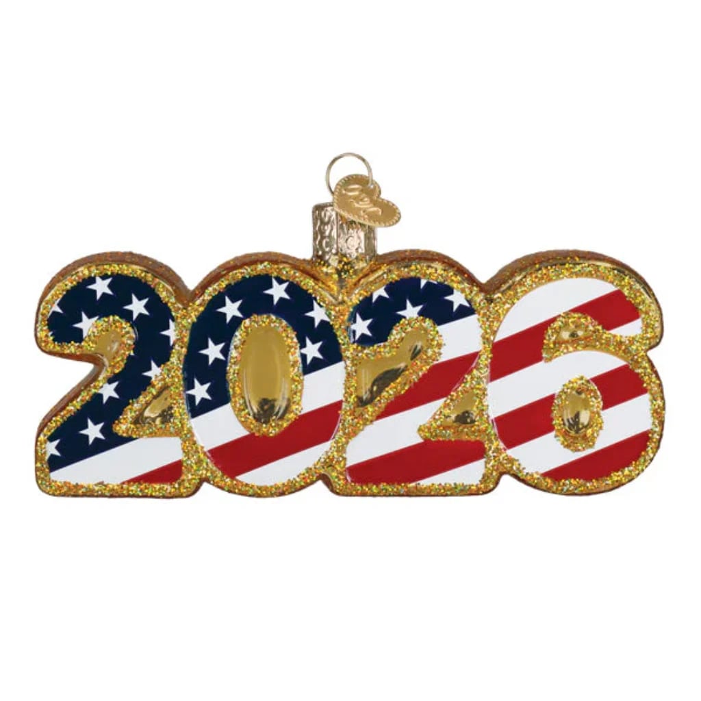Old World Christmas 2026 Dated USA Ornament