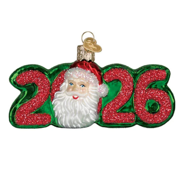 Old World Christmas 2026 Dated Santa Ornament