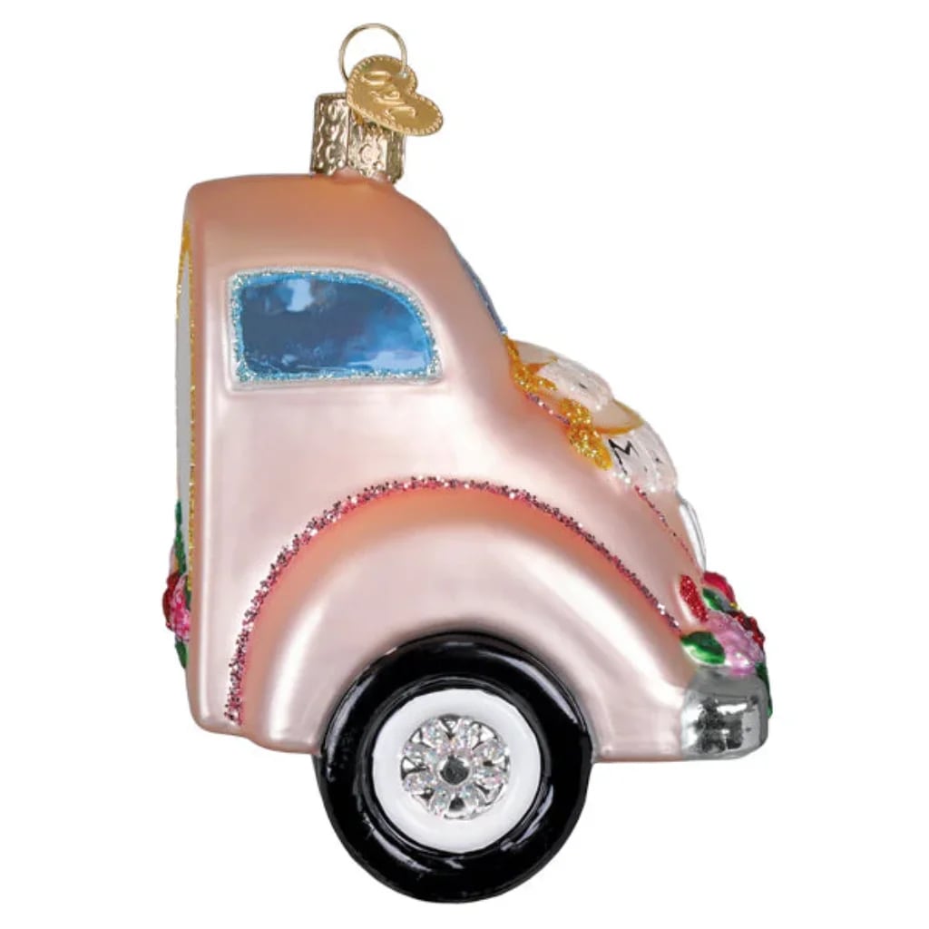 Old World Christmas Just Married Magic Ornament