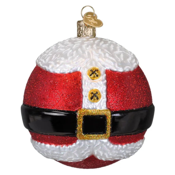 Old World Christmas Mr. Claus Round Ornament