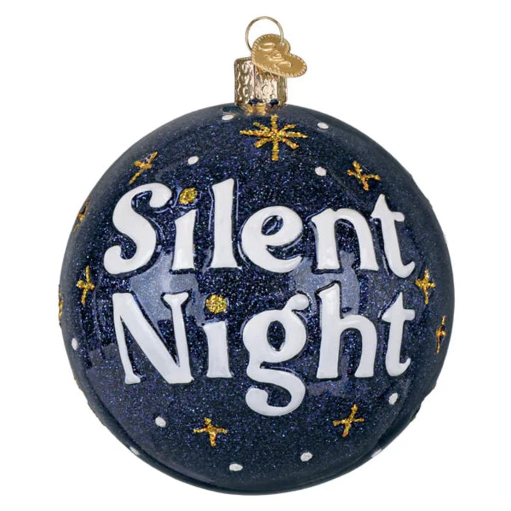 Old World Christmas Silent Night Round Ornament