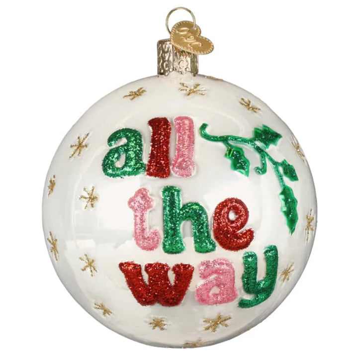 Old World Christmas Jingle Round Ornament