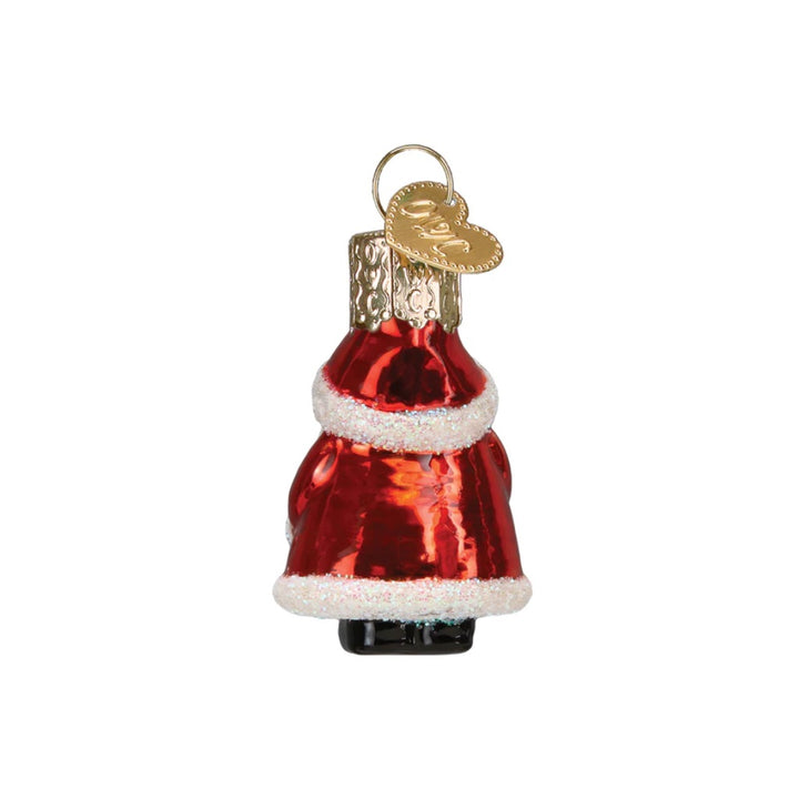 Old World Christmas Mini Santa Ornament