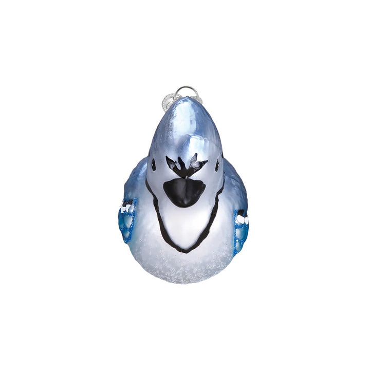 Old World Christmas Bright Blue Jay Ornament
