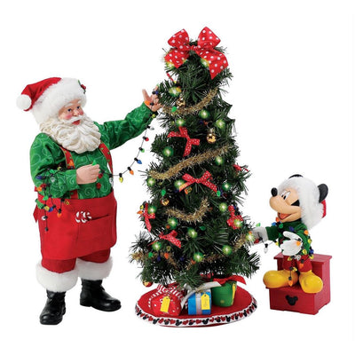 Possible Dreams Clothtique Teamwork Santa Figurine
