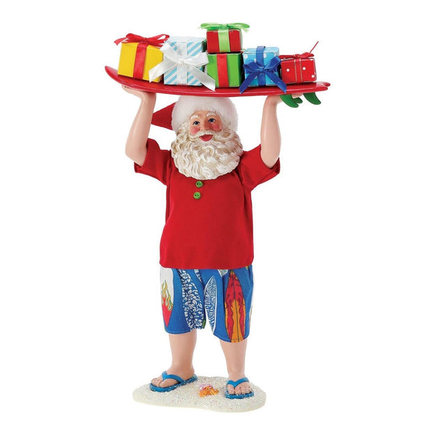 Possible Dreams Clothtique In a Pinch Santa Figurine