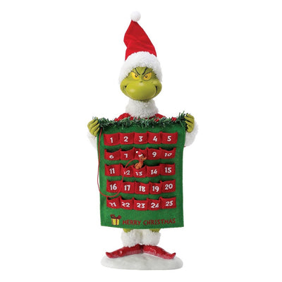 Possible Dreams Clothtique Grinch Max Helps Countdown Figurine