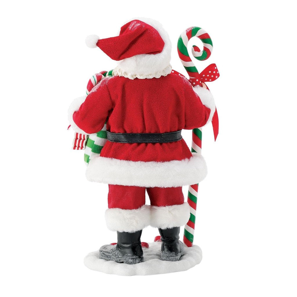 Possible Dreams Clothtique Handmade Delights Santa Figurine