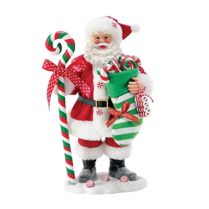 Possible Dreams Clothtique Handmade Delights Santa Figurine