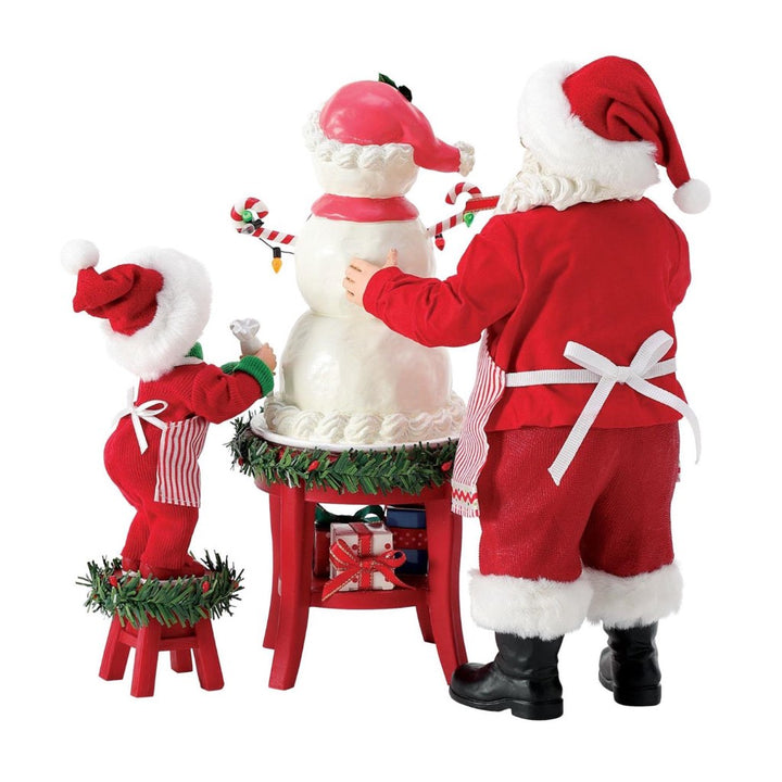 Possible Dreams Clothtique Santa Bake Off Figurine