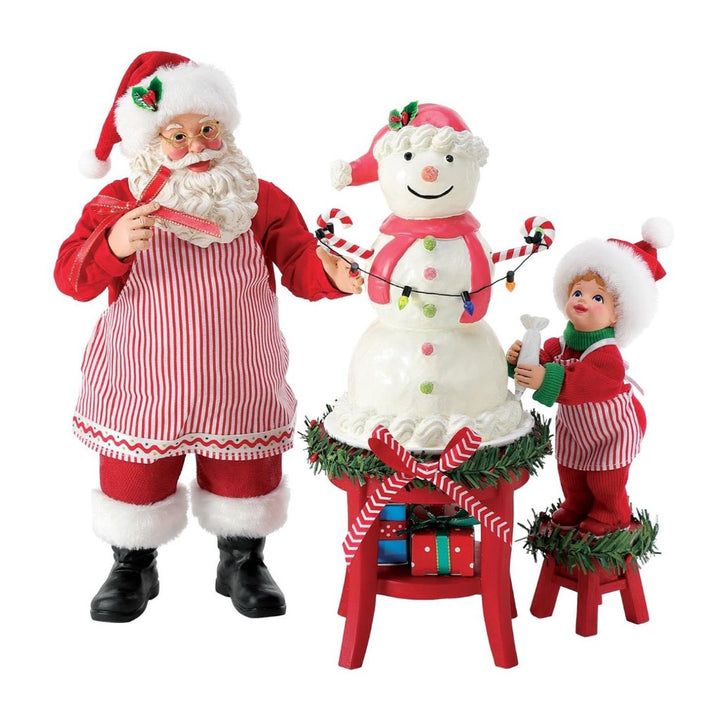Possible Dreams Clothtique Santa Bake Off Figurine