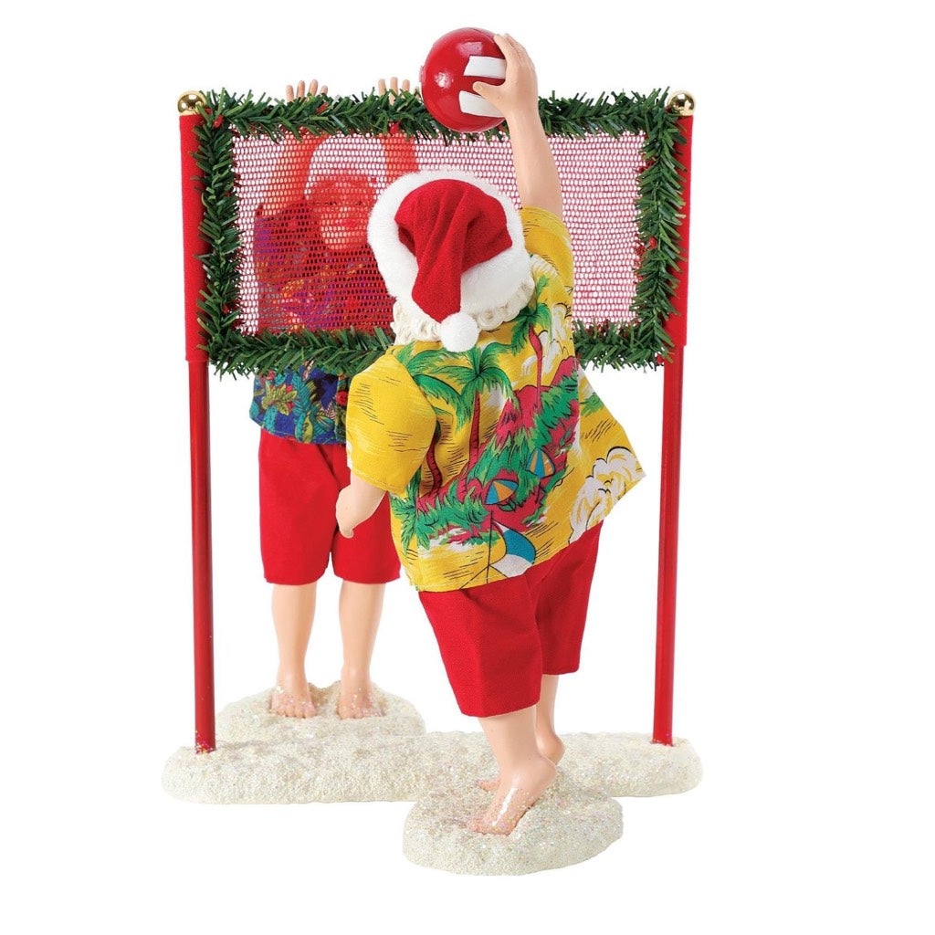 Possible Dreams Clothtique Can You Dig It? Santa & Mrs. Claus Figurine