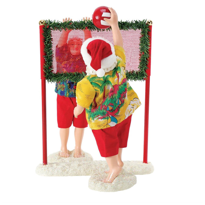 Possible Dreams Clothtique Can You Dig It? Santa & Mrs. Claus Figurine