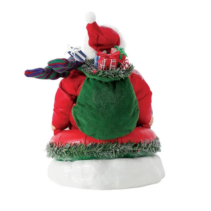 Possible Dreams Clothtique Snow Much Fun Santa Figurine