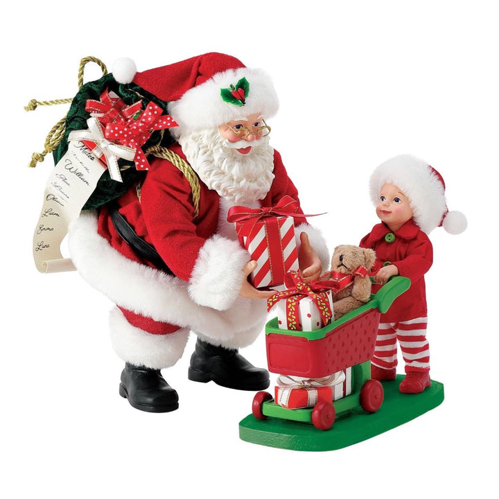 Possible Dreams Clothtique Little Shopper Figurine