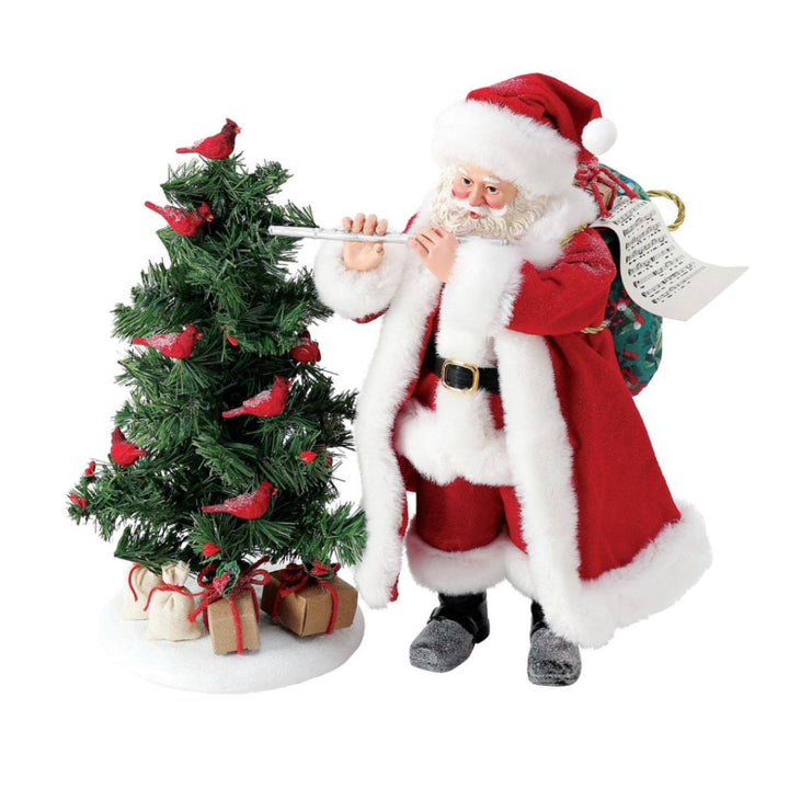 Possible Dreams Clothtique Eleven Pipers Santa Figurine