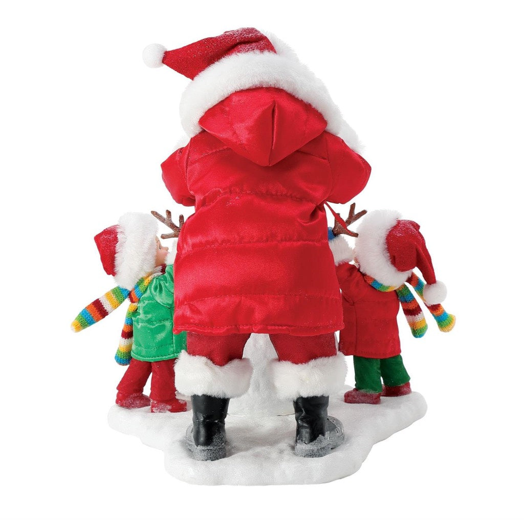 Possible Dreams Clothtique Some Assembly Required Santa Figurine
