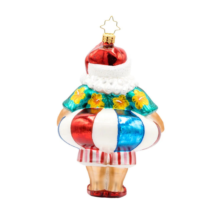 Christopher Radko 2025 Sun-Kissed Klaus Ornament