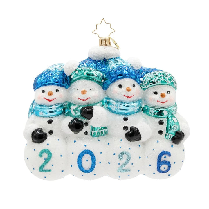 Christopher Radko 2026: Our Snowiest Year Yet! Ornament
