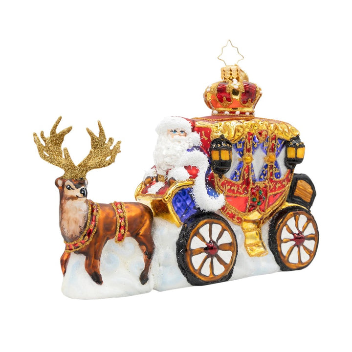 Christopher Radko Yuletide Carriage Ride LE Ornament