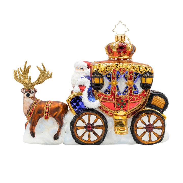 Christopher Radko Yuletide Carriage Ride LE Ornament