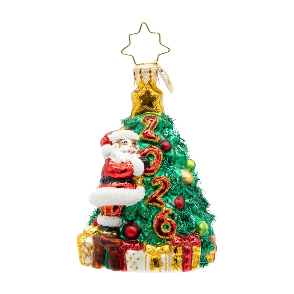 Christopher Radko Santa’s 2026 Tree Trim Gem Ornament