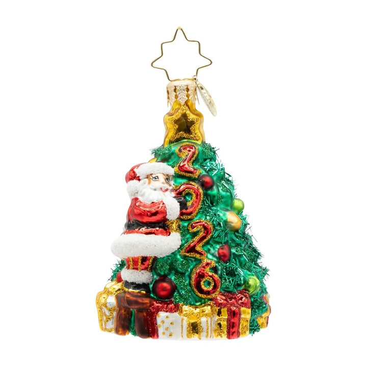 Christopher Radko Santa’s 2026 Tree Trim Gem Ornament