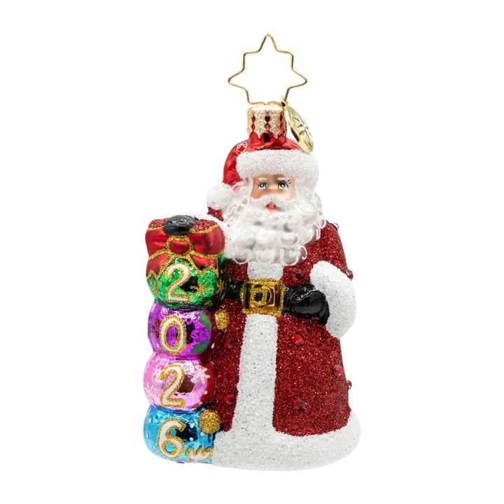 Christopher Radko 2026 Christmas Countdown Gem Ornament