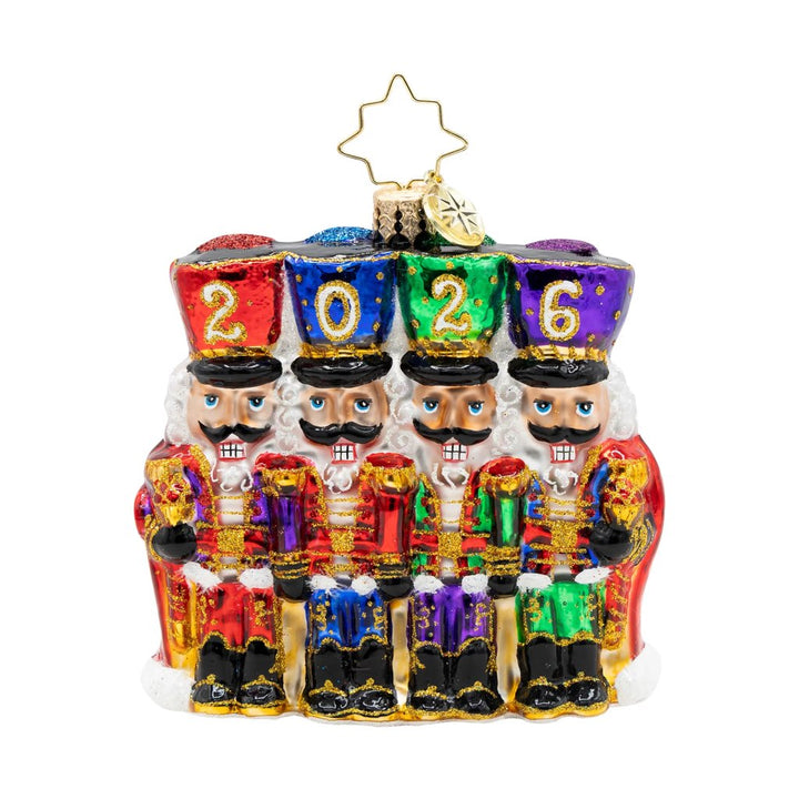 Christopher Radko 2026 Marching Guardians Gem Ornament