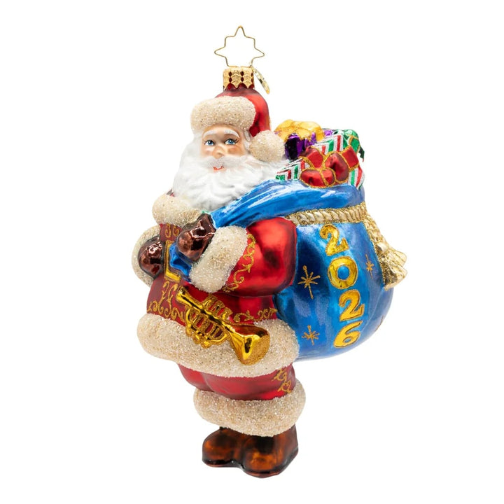 Christopher Radko 2026 A Bag Full of Memories Ornament