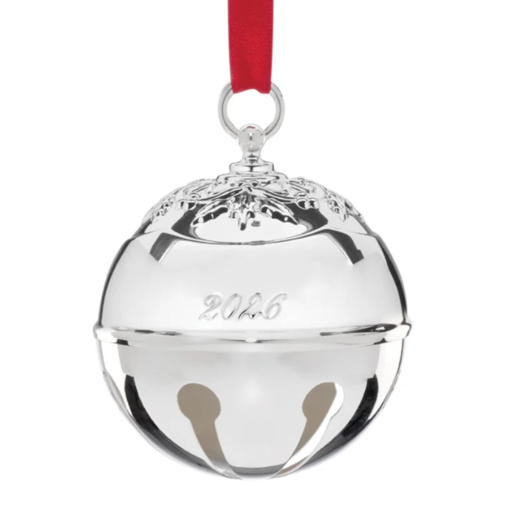 Reed & Barton 2026 Holly Bell 51st Edition Christmas Ornament