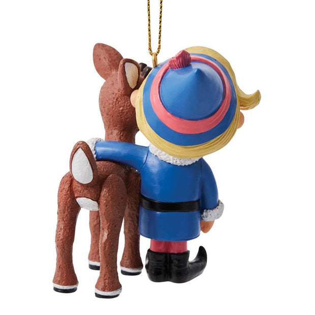 Rudolph The Red-Nosed Reindeer & Hermey Best Pals Ornament