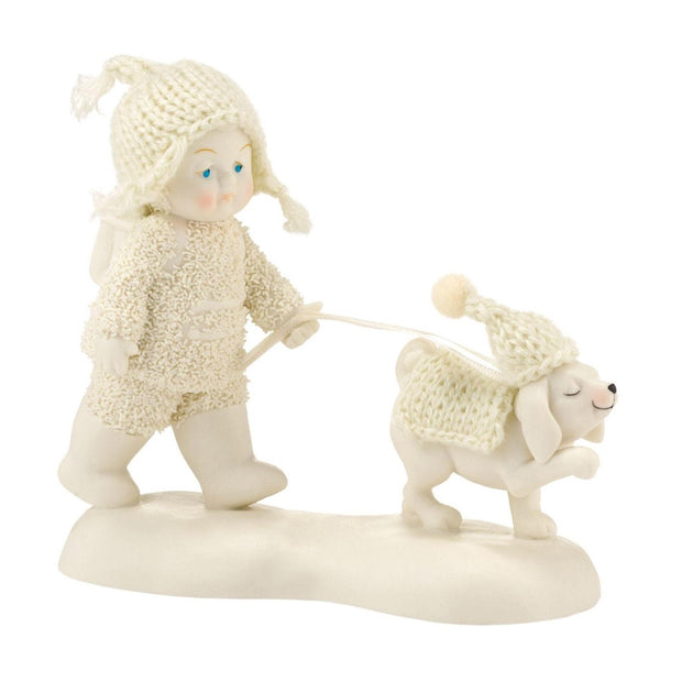 Snowbabies Dog Days of Winter Figurine