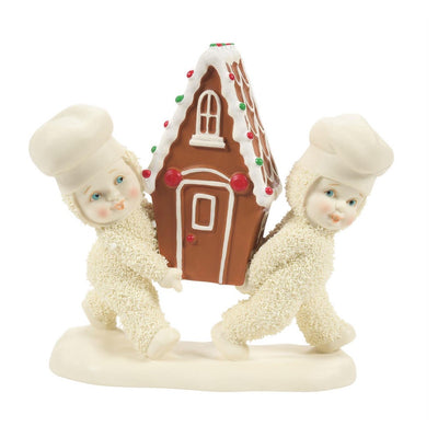 Snowbabies Carry It Gingerly Figurine