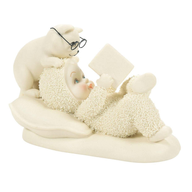 Snowbabies World of Wonder Between Covers Figurine