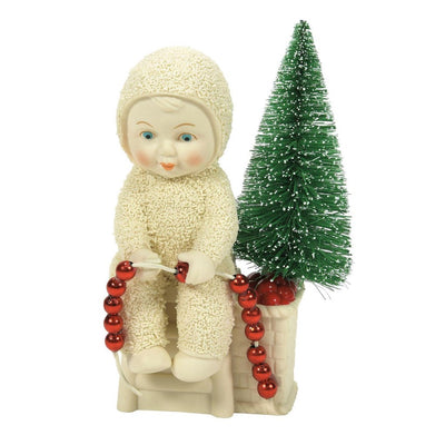 Snowbabies Cranberry Trimmings Figurine