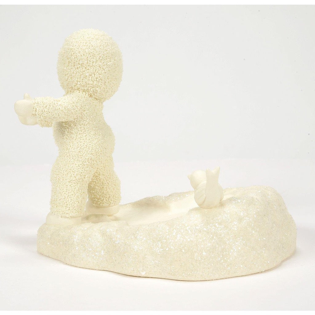 Snowbabies Making A Snow Angel Figurine