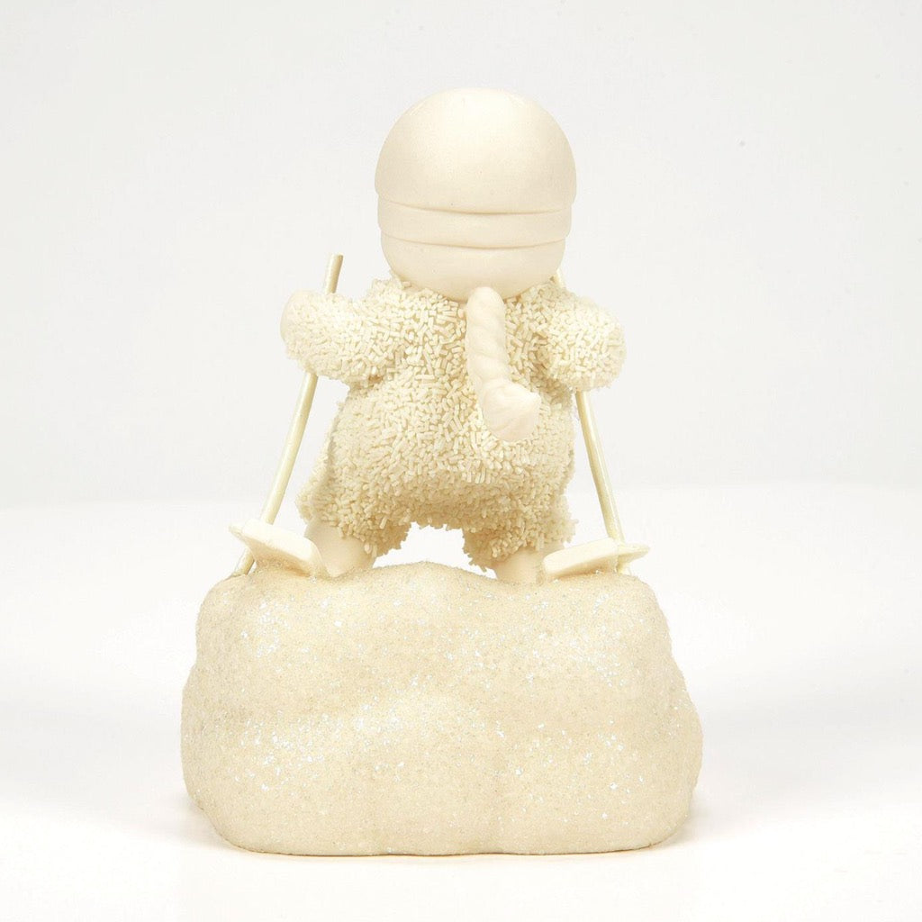 Snowbabies Ski Bum Baby Figurine