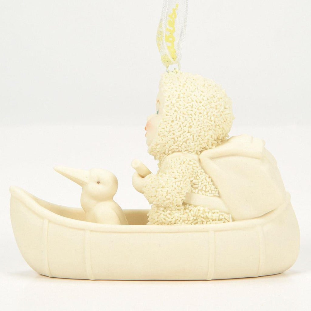 Snowbabies Canoe For Two Ornament - Thumbnail 2
