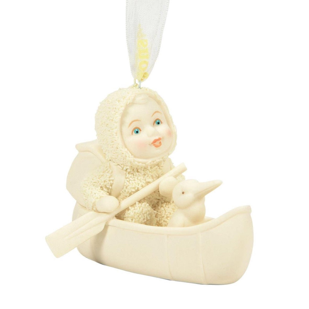 Snowbabies Canoe For Two Ornament