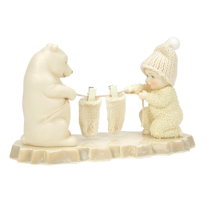 Snowbabies The Stockings Are Hung Figurine
